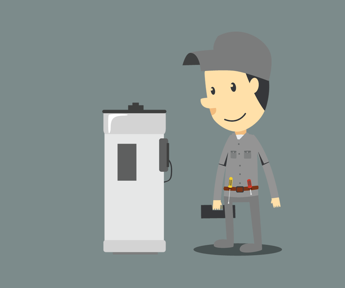 Graphic of installer